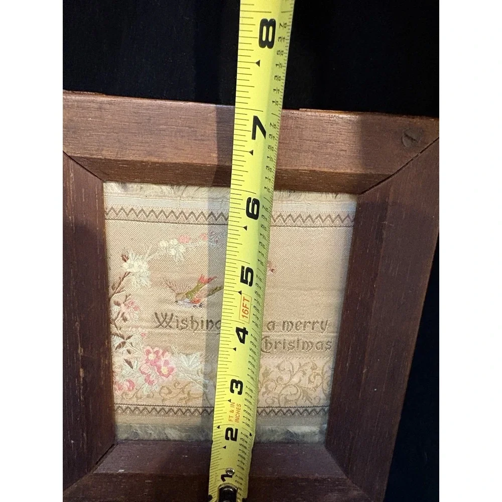 Antique Wood Contact Printing Frame Christmas textile Split Back Print Frame